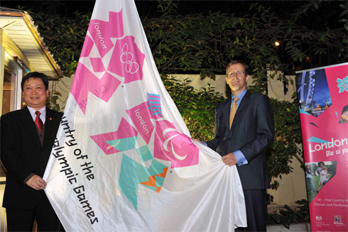 Британский посол встретился с вьетнамскими спортсменами-участниками Олимпиады